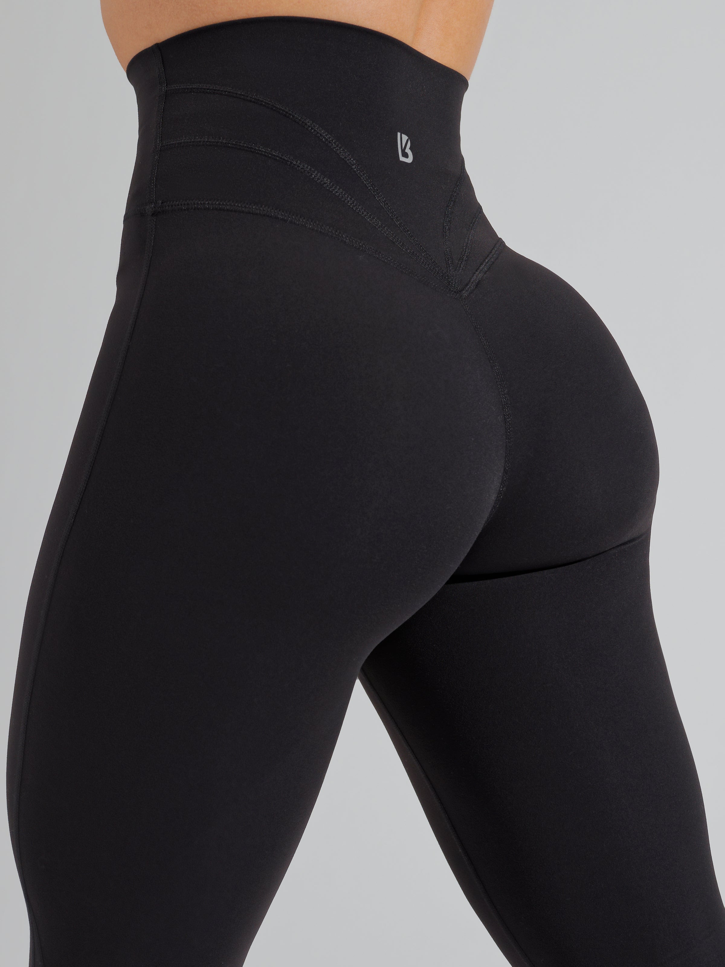 Buff Bunny Black Shiny Leggings Women's Size Medium - $65 New With Tags -  From Jessica