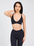 Girlfriend Reversible Sports Bra - Onyx Black and Black Mineral Wash Image 16