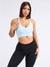 Candy Wrap Sports Bra - Blue Bubbles Image 0