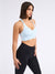 Candy Wrap Sports Bra - Blue Bubbles Image 5