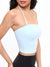 Butter Bandeau Crop - Blue Bubbles Image 4