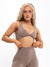 Double Twist Sports Bra - Chai Latte Image 5