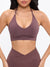 Sultry Sports Bra - Mocha Berry Image 1