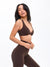 Double Twist Sports Bra - Cold Brew Image 5