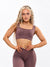 Synergy Seamless Sports Bra - Mocha Berry Image 1