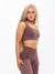 Synergy Seamless Sports Bra - Mocha Berry Image 3