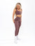 Synergy Seamless Sports Bra - Mocha Berry Image 4