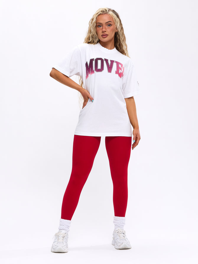 Juicy Moves Tee - White Image 1