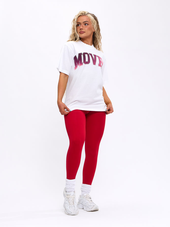 Juicy Moves Tee - White Image 2