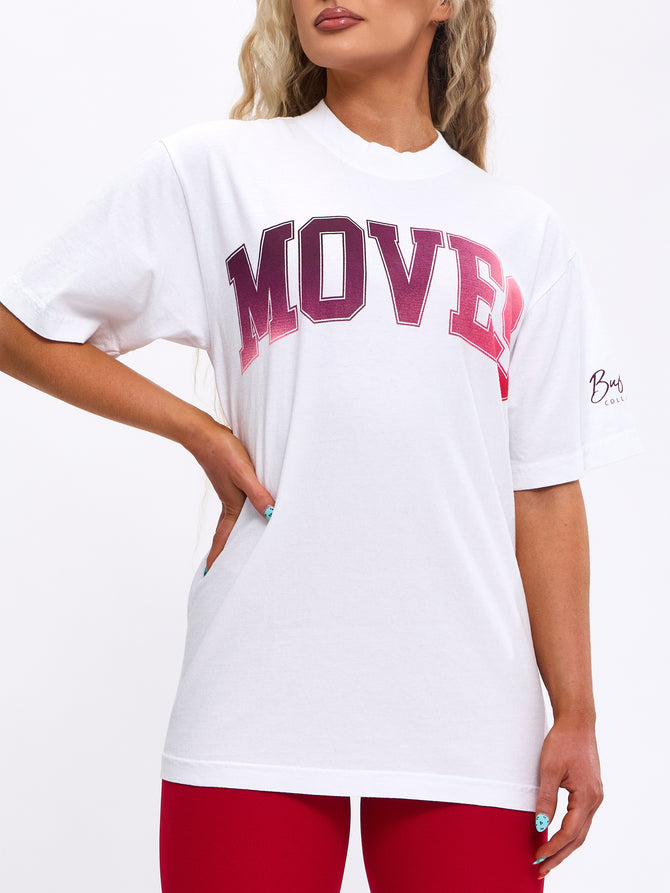 Juicy Moves Tee - White Image 4