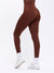 Lit Laser Cut Legging - Mocha Image 5