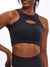 Form Reversible Seamless Sports Bra - Charcoal Image 1