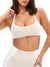 Aurora Sports Bra - Bone and Ivory Image 0