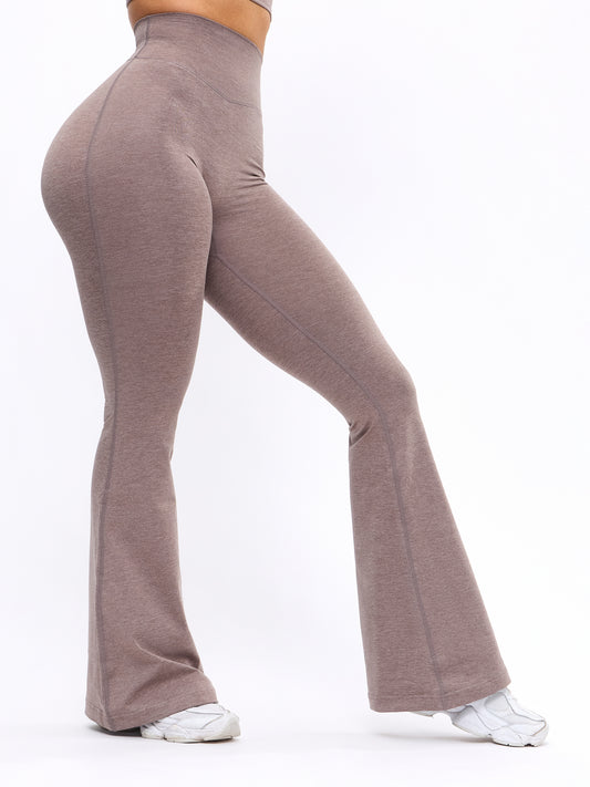 Dream Heather Flare Legging - Grit