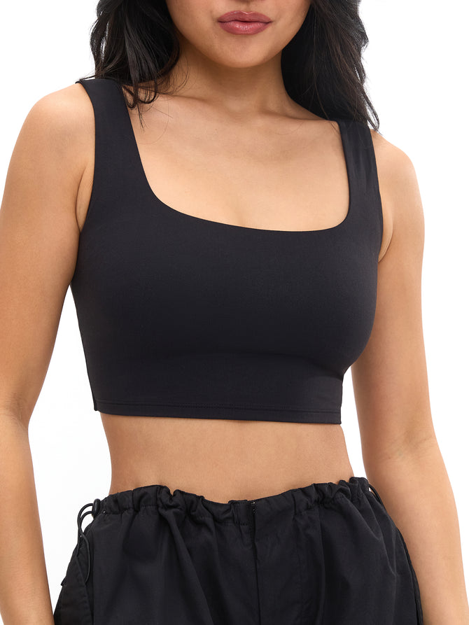 Airknit Tank - Onyx Black Image 1