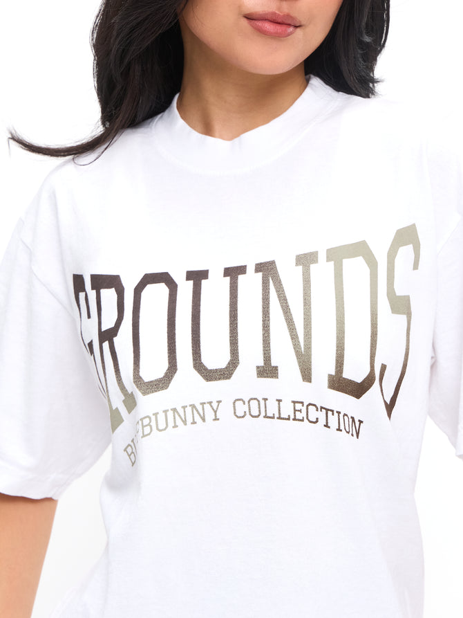 Grounds Tee - White Image 1