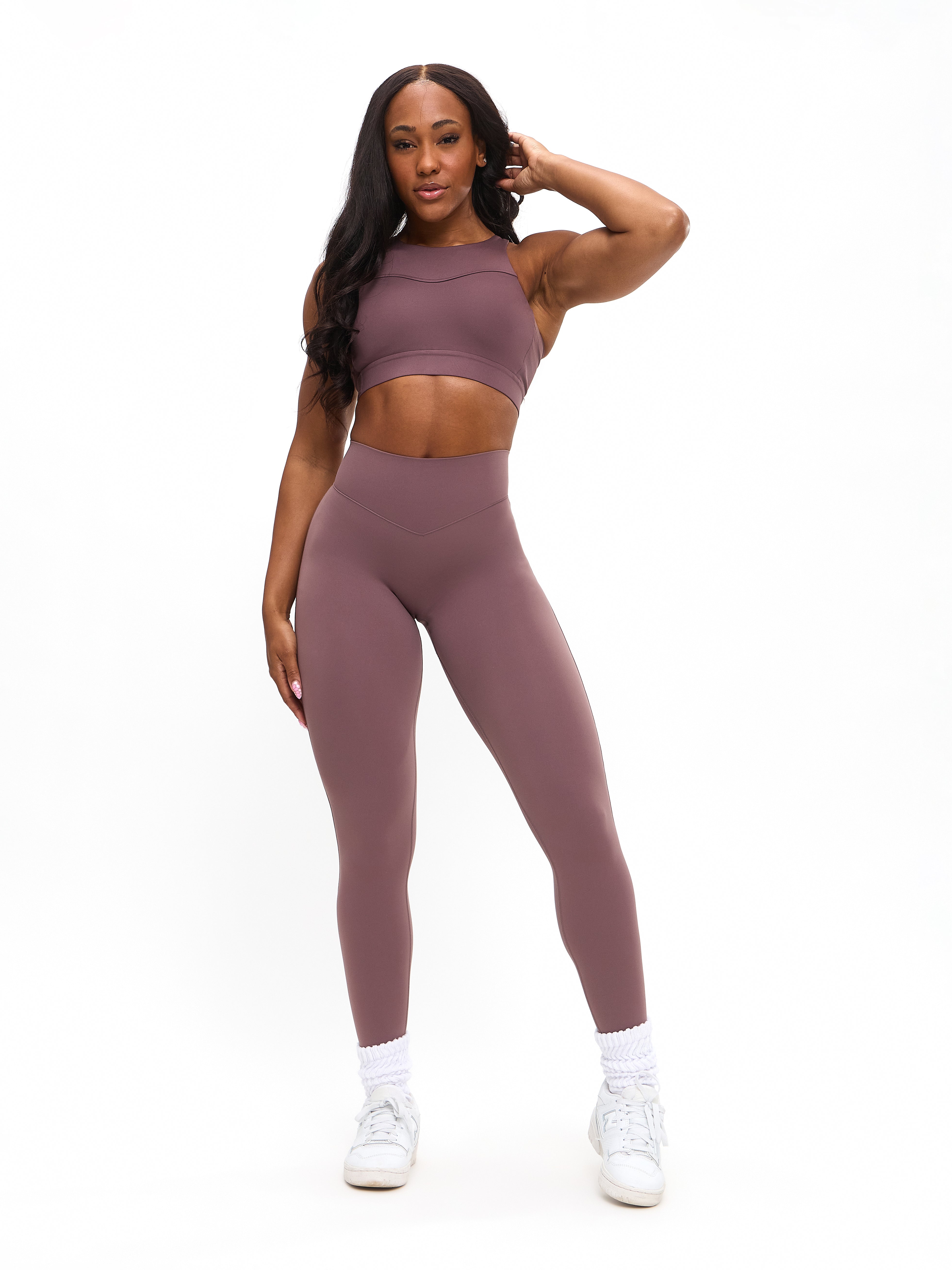 Crop top yoga pants best sale