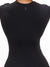 Butter Long Sleeve Bodysuit  - Onyx Black Image 4