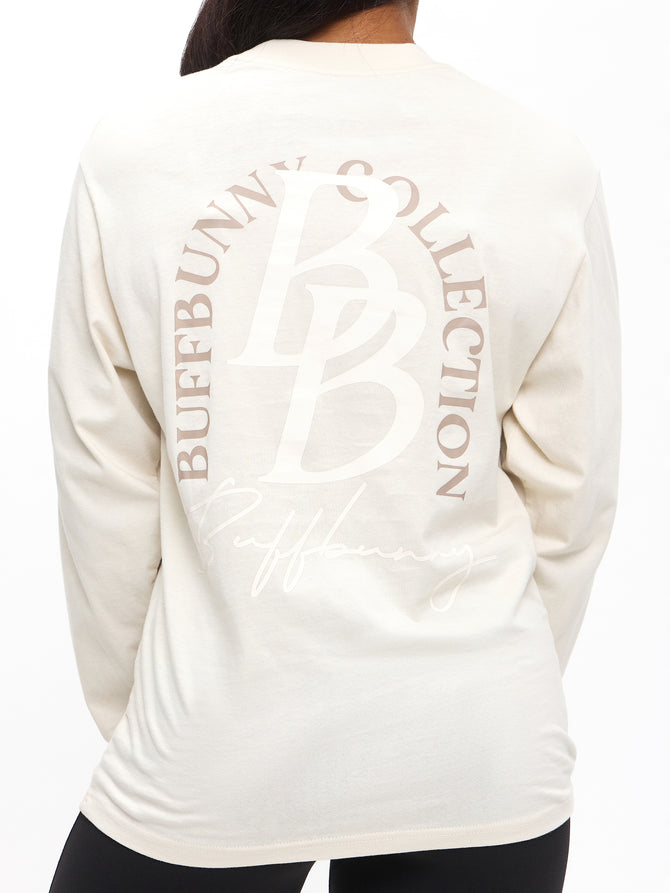 BB Long Sleeve Tee - Bone Image 4