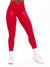 Moto Pocket Legging - Red Hot Patent Image 2