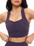 Bloom Sports Bra - Purple Shadow Image 1