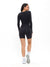 Poshknit Wrap Bodysuit - Onyx Black Image 3