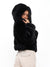 Cruellafree Faux Fur Coat - Black Image 5