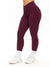 Ribbed Cross Waist Legging - Venom Image 4