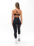 Spicy Sports Bra - Black Patent Image 1