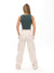 Curvy Stretch Cargo Pant - Bone Image 3