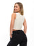 Butter Square Neck Crop - Bone Image 0