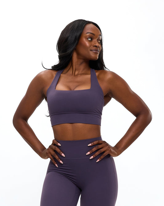 Revolution Sports Bra - Purple Shadow