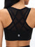 High Impact Zip Sports Bra - Onyx Black Image 2