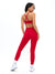 Empire Sports Bra - Lipstick Red Image 4