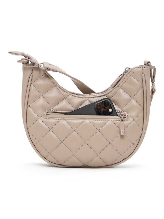 Quilted Crossbody Purse - Chamomile Image 6