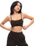 Ivy Wrap Sports Bra - Cold Brew Image 5