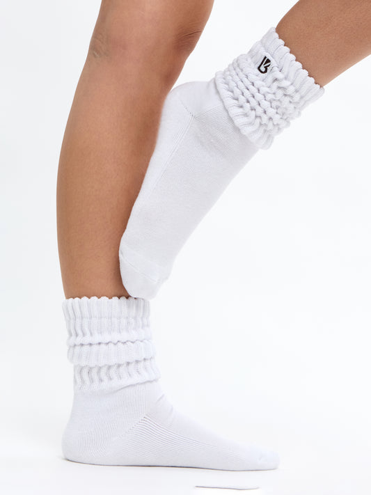 3 Pack Scrunch Socks - Core Color