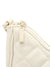 Quilted Crossbody Purse - Bone Image 5