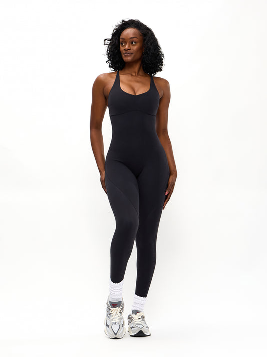 Shape Shifter Bodysuit - Onyx Black