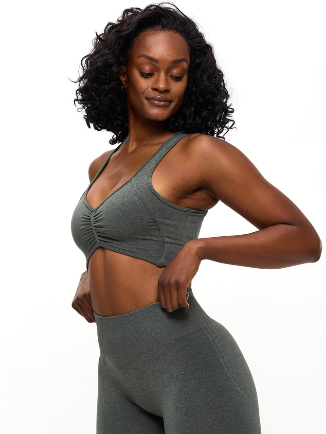 Form Reversible Seamless Sports Bra - Shadow Sage Image 4