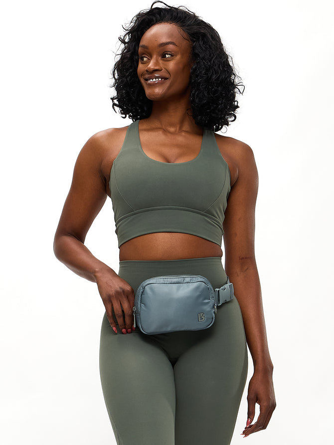 Rosa Sports Bra - Shadow Sage Image 2