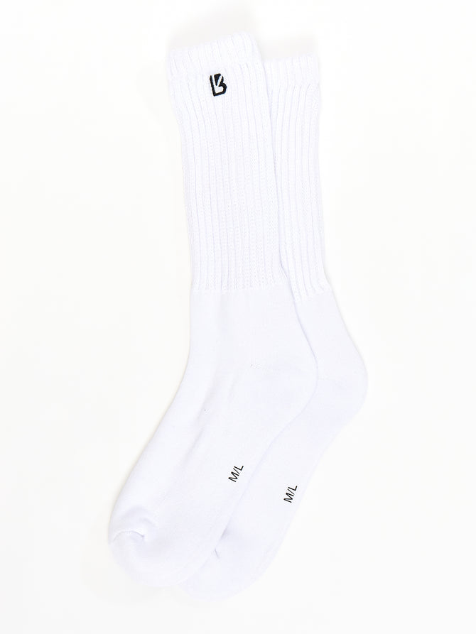 3 Pack Scrunch Socks - Multi Oat Milk Image 4