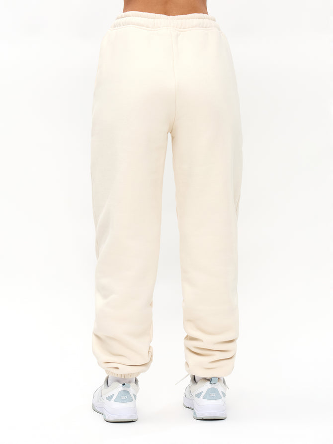 Plush Fleece Jogger - Oat Milk Image 5