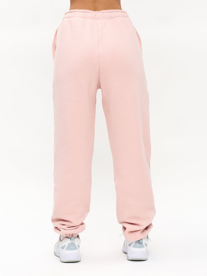 Plush Fleece Jogger - Strawberry Milk Image 4