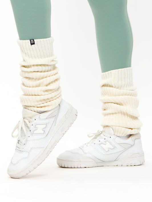 Leg Warmer - White