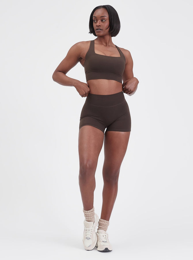 Legacy Legging Mid Shorts  Black – B A L M A N N O