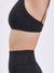 Airbrush Sports Bra - Onyx Black Image 4