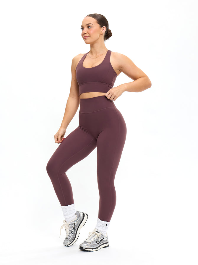 Legacy Legging - Smoked Cherry Image 3