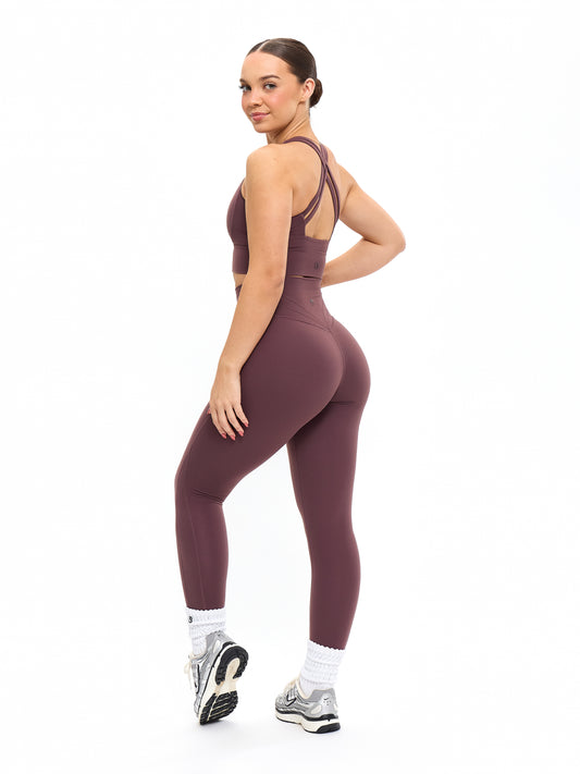 Legacy Legging - Smoked Cherry