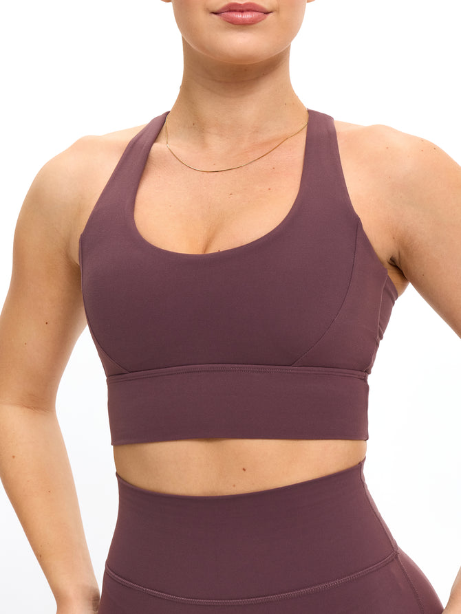 Rosa Sports Bra - Smoked Cherry Image 0